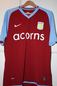 Aston Villa 2008/09 Home Shirt