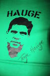 Terje Hauge signed t-shirt