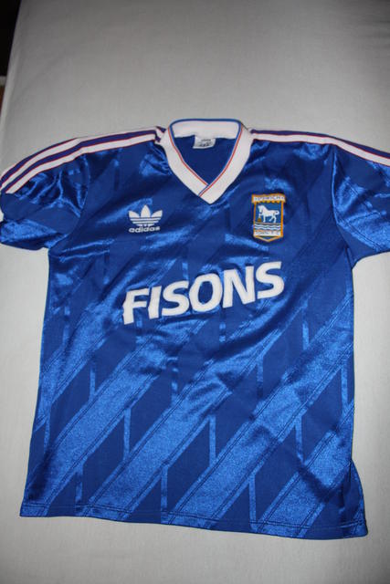 Ipswich 80s home shirt